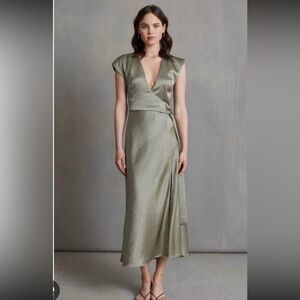 Bec & Bridge Sage Wrap Dress